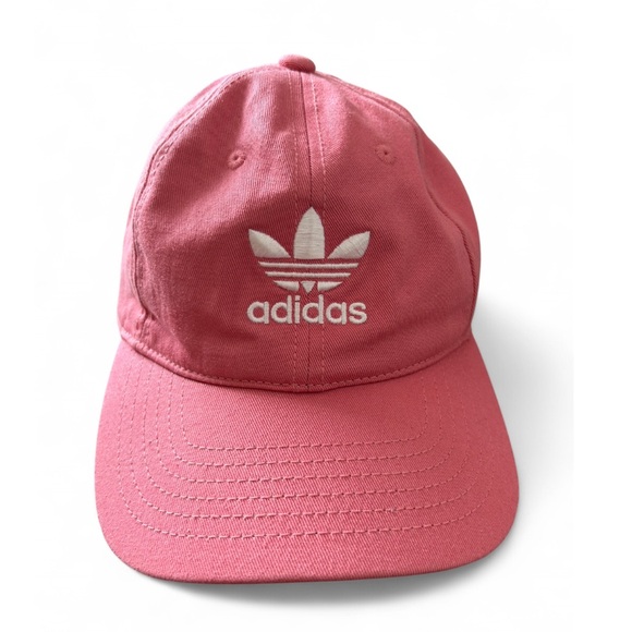 adidas Accessories - Adidas Originals Relaxed Strapback Baseball Cap Hat Pink Adjustable